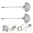 thumbnail image 6 of FENGGUIQU 2Pcs Stainless Steel Shell Shaped Tea Strainer Useful Filter for Home, 6 of 8