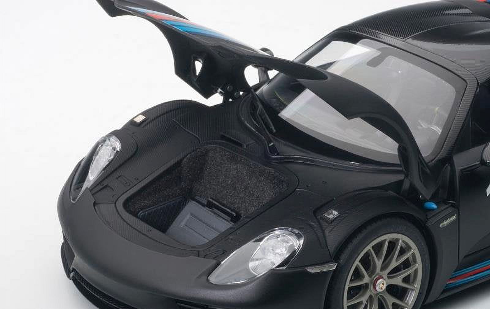 Porsche 918 Spyder Weissach Package Black/ Martini Livery #15 1/18