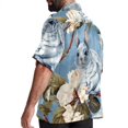 thumbnail image 3 of Tmall Men's Short Sleeve Beach Button Down Casual Printed Summer Shirts - Unisex, 3 of 6