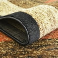 thumbnail image 5 of Rustic Lodge Panel Stripes Cabin Multi Area Rug - 7'10 x 9'10, 5 of 5