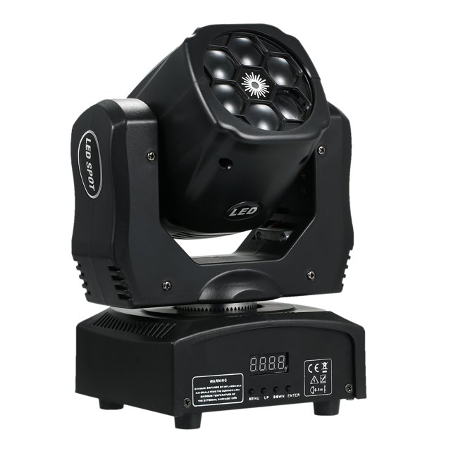 TFixol RGBW 4in1 LEDs Mini Bee Eye Moving Head Stage Light DMX512 13 Channels