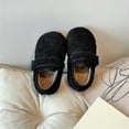 thumbnail image 6 of CAIVO Winter Warm Fuzzy Girls Sneakers Non- Soft Sole Casual Shoes Toddlers Kids Children School Daily Wear Breathable Toddler Lightweight Solid Color Footwear, 6 of 6