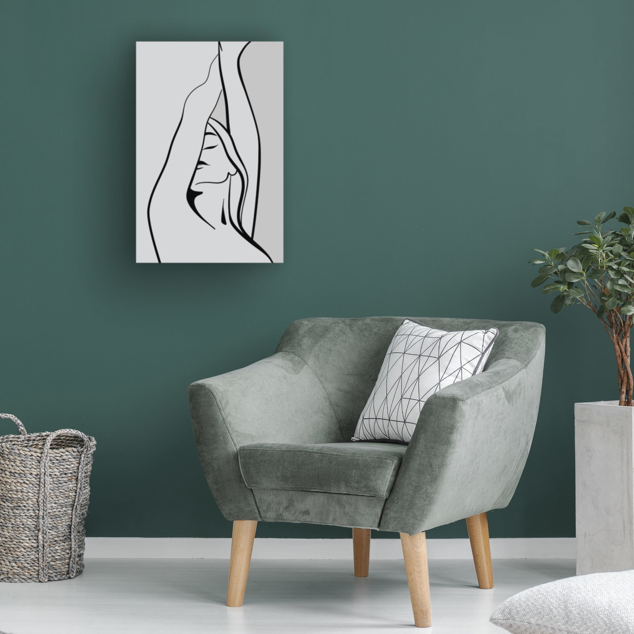Trademark Fine Art Rosana Laiz Blursbyai Elisenda Canvas Wall Art