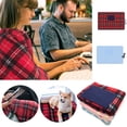 thumbnail image 5 of Soft USB Heated Blanket Washable Portable Travel Office Warm Blanket Comfortable Winter Heating Throw, 5 of 5