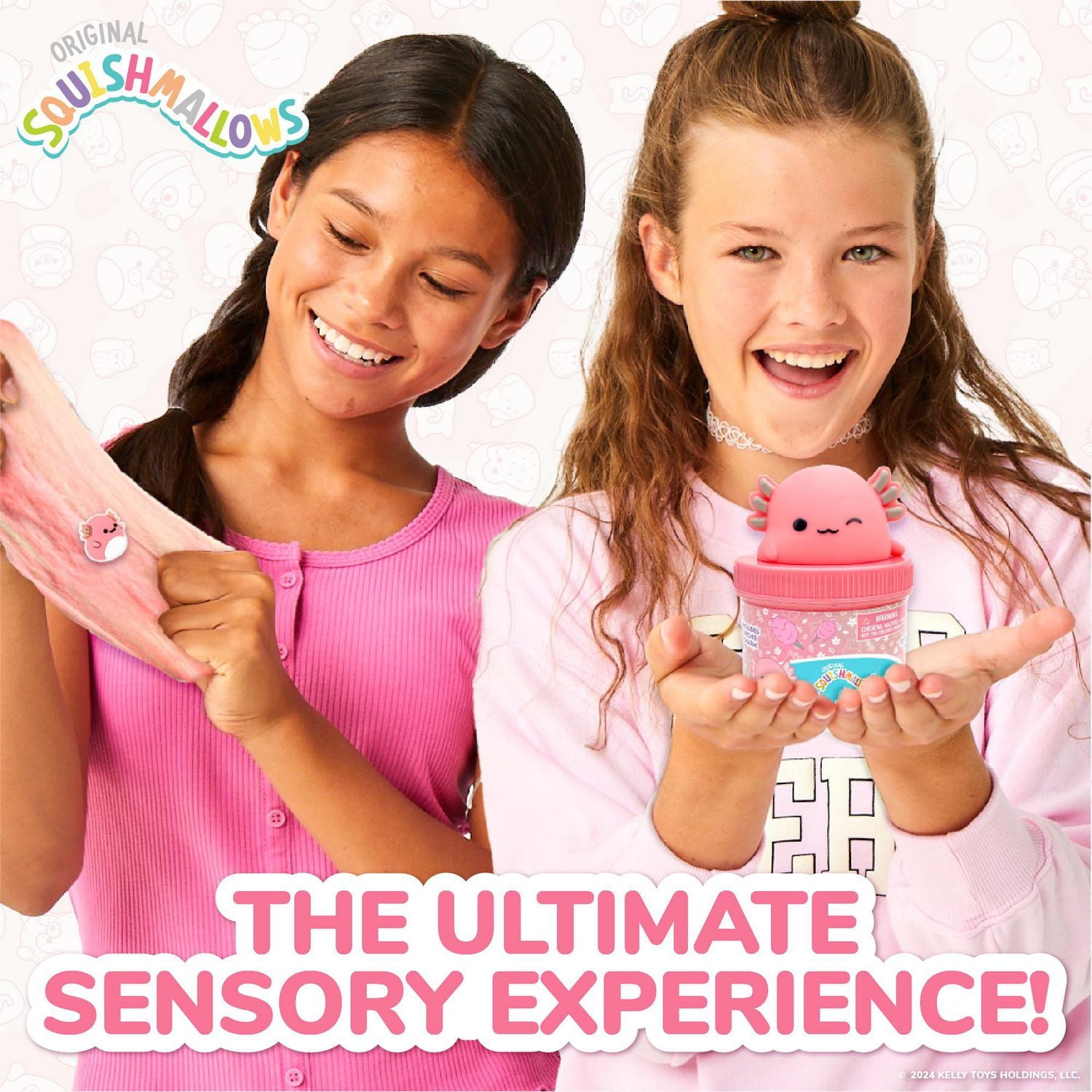 Original Squishmallows™ Archie the Axolotl Premium Cloud Slime