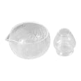 thumbnail image 3 of Matcha Bowl Ice Cream Matcha Ceremony Starter Mixing Pouring Spout Chasen Ritual Clear, 3 of 8