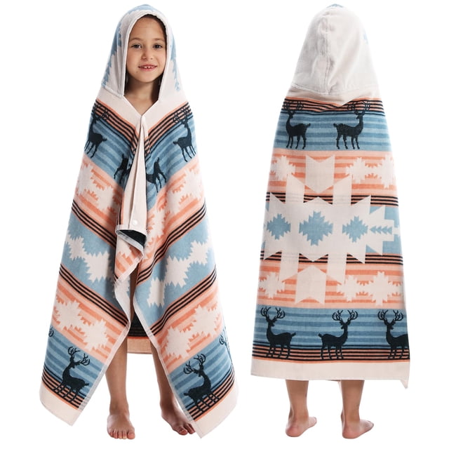 Toalla Bavilk Kids con capucha 127 x 76 cm, 100% algodón absorbente
