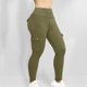thumbnail image 3 of MKLEKYY Leggings deportivos para mujer, pantalones de yoga básicos, de cintura ancha, lisos, con múltiples bolsillos, 3 of 4