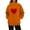 Orange #B, variant on Womens Oversized Sweatshirts Side Split Mock Neck Pullover Love Heart Printed Loose Valentines Tops with Pocket (XL, Black)