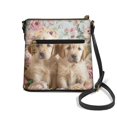 thumbnail image 2 of Kuiaobaty Golden Retriever Rose Print Crossbody Bag for Women, Casual Lightweight Vegan Leather Crossbody Handbag with Smooth Zipper, Sturdy Waterproof Shoulder Purse for Travel & Shopping, 2 of 7