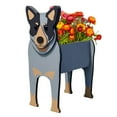 thumbnail image 2 of HomeLife Plant Container Dog Shaped Flowerpot Shepherd Dog Flowerpot Seeder Balcony Garden Ornament Succulent Flower Pot 1PC, 2 of 13