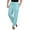 Aqua Blue, variant on Solid&nbsp;Casual Bottom For Men's Lightweight Cotton Track Pants For Sleep/Workout Pajamas