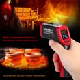 thumbnail image 2 of Thermometers,Lcd Display Non-ir Thermometers Handheld Pyrometer Infrared Display (not Humans) Handheld Temperature Tester Infrared Temperature Thermometer Handheld 12 1, 2 of 6