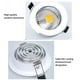 thumbnail image 4 of Matsuzay Foco empotrable de techo para cocina, 220V, 3W, para oficina, ajustable, empotrado, de aluminio, 6000-6300K, accesorios de iluminación Iluminación y accesorios Negro, 4 of 6