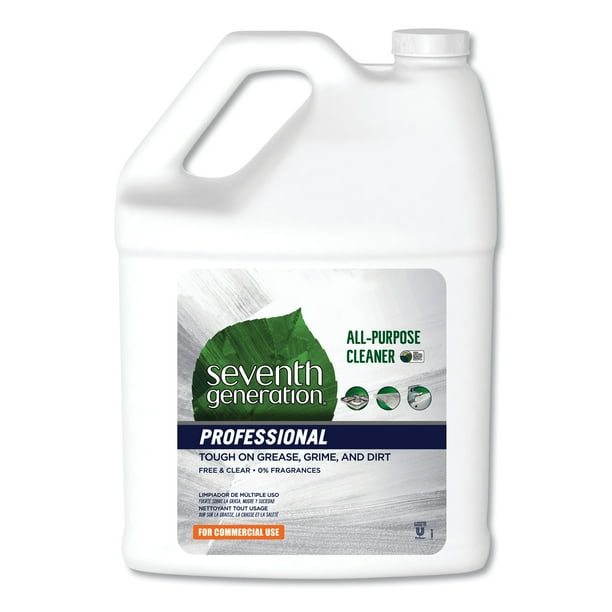 Seventh Generation Allpurpose Cleaner, Free And Clear, 1 Gal Bottle