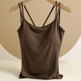 thumbnail image 4 of Women's Solid Color Sleeveless Thermal Shapewear with Ventilation for Sports and Layering, 4 of 6