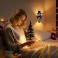 thumbnail image 4 of Generic Christmas Night Light Night Lights Plug Into Wall Christmas Gifts Cute Night Light For Kids Plug In Nightlight Rotatable For Christmas Decorations Party, 4 of 7