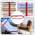 thumbnail image 7 of BCZHQQ 5 Pack Towel Bands,Towel Craber for Beach Chair,Rubber Towel Clips for Pool Chair,Must Haves Beach&Cruise Accessories,Towel Holder for Cruise Chairs,Perfect Alternatives for Towel Clips, 7 of 7