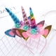 thumbnail image 3 of Diadema de unicornio, comercio electrónico para mujeres, accesorios para el cabello, suministros para fiestas infantiles, diadema con hebilla para la cabeza con dibujos animados, 3 of 6
