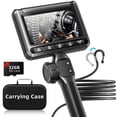 thumbnail image 1 of Two-Way Articulating Borescope with Light, UJOYOK Industrial Endoscope with Snake Scope Camera, Borescope Inspection Camera with Light for Automotive & Aircraft Mech, 1 of 7