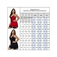 thumbnail image 5 of DYMADE Womens Plus Size Lace See Through Sleep Dress Pajamas Sleepwear, 5 of 5