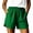 #04 Green 【Mix & Match: Stock Up on Your Favorite Colors】, variant on Women's Cotton Loose Casual Shorts with Pockets, Elastic Waist Comfy Fit, Functional Side Pockets for Daily Wear, Soft Stretch Summer Bottoms for Walking, Travel, | TruBelle,Black L