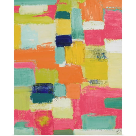 Great BIG Canvas | Rolled Lanie Loreth Poster Print entitled Bright Gila Springs