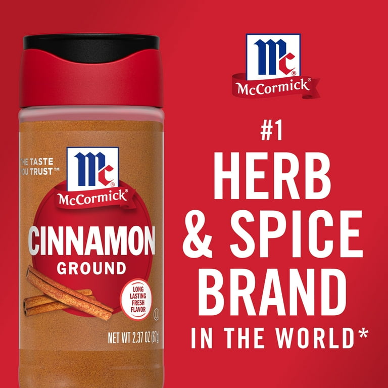 McCormick Kosher Ground Cinnamon 2.37 oz Bottle, versatile spice