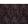 thumbnail image 2 of Zelouf Kobe Bonded Lace W/sequins  , Sewing, DIY, Crafts Fabric by the Yard, Burgundy Honor/blk/bl, 10 Yard, 2 of 2