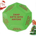thumbnail image 1 of Santa Swap Gift Exchange Dice, 12-Sided Christmas Party Game, Fun Gift Exchange Dice for Holiday Group Parties, 1 of 5