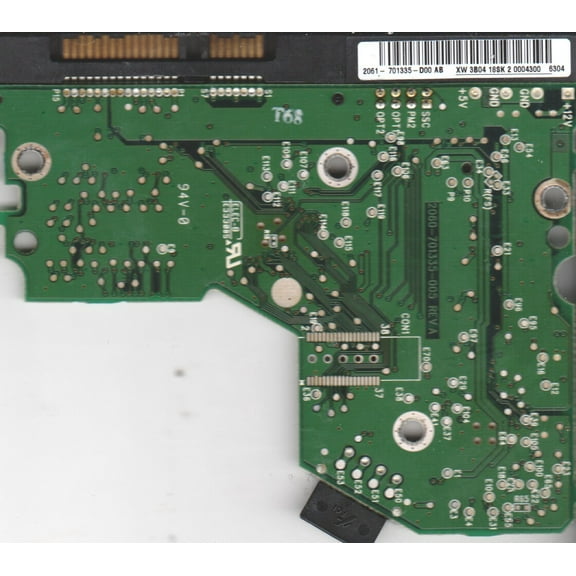 WD1600JS-00NCB1, 2061-701335-D00 AB, WD SATA 3.5 PCB