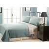 Silk Allure Coverlet, Blue