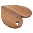 thumbnail image 3 of Elegant HeartShaped Wooden Cutting board for Home Multi Color Smooth Surface 12.5 x 11 inches, 3 of 5