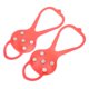 thumbnail image 5 of Clavos para zapatos de escalada de 5 dientes crampones ligeros de larga vida útil para pesca en hielo para exteriores, 5 of 8