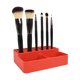 thumbnail image 3 of Estuche para brochas de maquillaje 2 en 1, organizador de escritorio, estante de almacenamiento, brochas de maquillaje portátiles, herramienta de aprendizaje para escritorio, 3 of 3