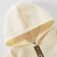 thumbnail image 6 of HCNTES Baby Boy Winter Clothes Baby Warm Clothes Baby Boys and Newborn Button Down Romper and Pants 2 Piece Outfit 0 3 6 9 12 18 Months, 6 of 9