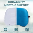 thumbnail image 2 of Almohada de camping Hikenture ultraligera inflable con funda, 2 of 6