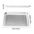 thumbnail image 2 of Bandeja para hornear SettleDown de acero inoxidable para las freidoras Cuisinart TOA-060 y TOA-065, 2 of 7