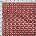 thumbnail image 3 of oneOone Rayon Red Fabric Merry Christmas Craft Projects Decor Fabric Printed By The Yard 56 Inch Wide-7Q6, 3 of 5