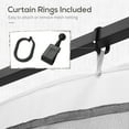 thumbnail image 5 of Patio Umbrellas Outsunny 10' x 12' Replacement Mesh Sidewall Netting for Patio Gazebos and Canopy Tents with Zippers (Sidewall Only), White,Market Umbrellas, 5 of 9
