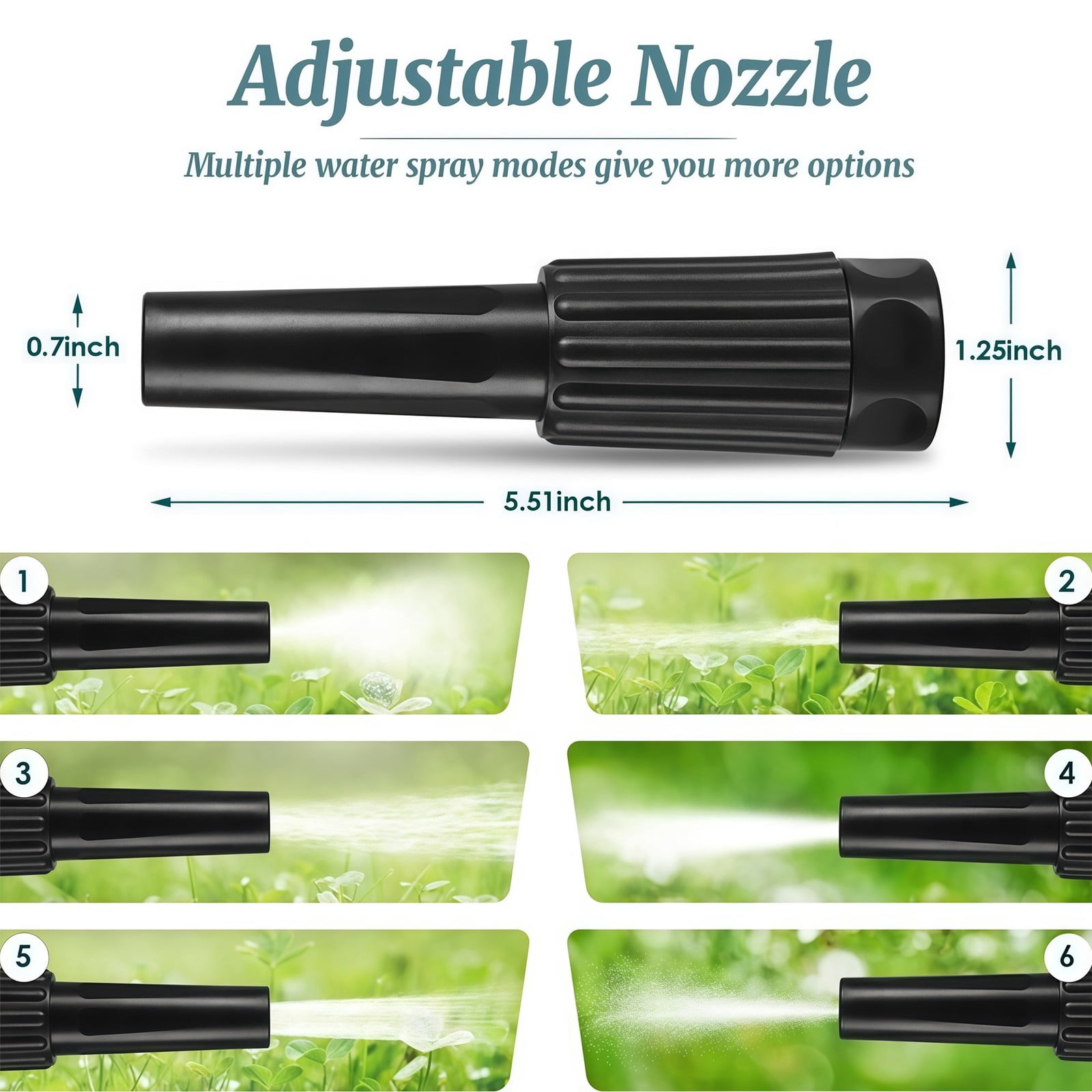 25ft 50ft Metal Garden Hose Stainless Steel Water Hose Lightweight No Kin
