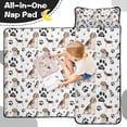 thumbnail image 4 of Beagle Dog and Footprints Toddler Nap Mats for Kids Preschool,Sleeping Mat Bag or Kids,Toddler Sleeping Bag,Toddler Nap Mat or Daycare, 4 of 6