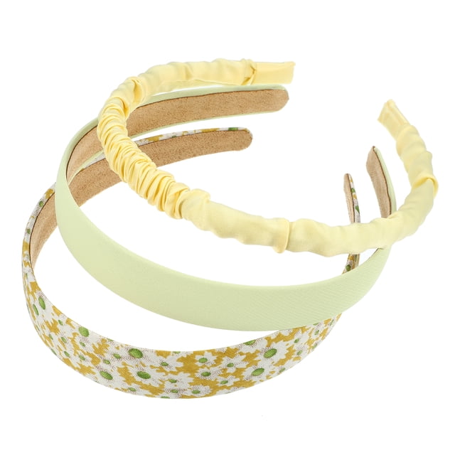 Juego de 3 diademas de moda Unique Bargains para mujer de diferentes diseños
