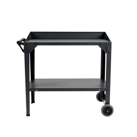 RTS Home Accents 556400100A7981 RTS Home Accents Aluminum Planter Cart, Graphite Color
