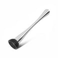 thumbnail image 2 of Stainless Steel Cocktail Muddler, Cocktail Stirring Masher Mixer Ice Crusher Hammer Bar Barware Spiral Mixing Spoon & Bar Strainer, Home Bar Bartender's Muddling Tool, 2 of 8