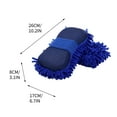 thumbnail image 3 of 2-Sided Microfiber Car Wash Sponge Mitt - Non-Scratch Cleaning Sponge for Cars, Trucks, Boats - Absorbent Fleece & Mesh Design - 4 Color Options, 3 of 4