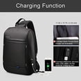 thumbnail image 2 of Sling Laptop Bag,Slim Anti Theft Single Shoulder 13-Inch Sling Backpack Waterproof Coss-Body Urban Travel Backpack with USB Charging Port and RFID Safe Pocket, 2 of 3