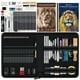 thumbnail image 1 of Set de dibujo Kird Barken profesional de 112 piezas con funda, 1 of 7