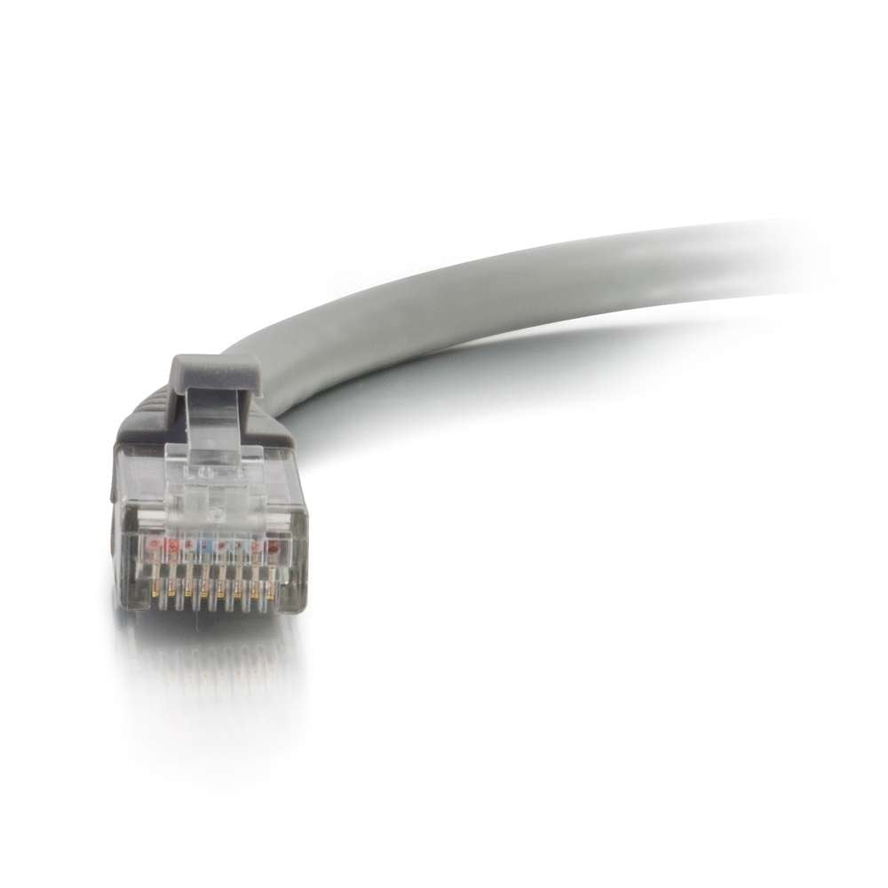C2G 5ft Cat6a Snagless Unshielded (UTP) Network Patch Ethernet Cable-Gray - patch cable - 5 ft - gray