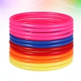 thumbnail image 4 of EeaseCA 32pcs 10cm Plastic Toss Rings Multicolor Target Throw Games Props Kids Outdoor Games (Random Color), 4 of 7